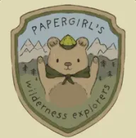 Papergirl's Wilderness Explorer Club logo
