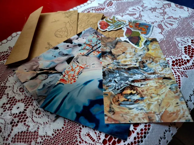 Wildflower and Pine Art Mail Club