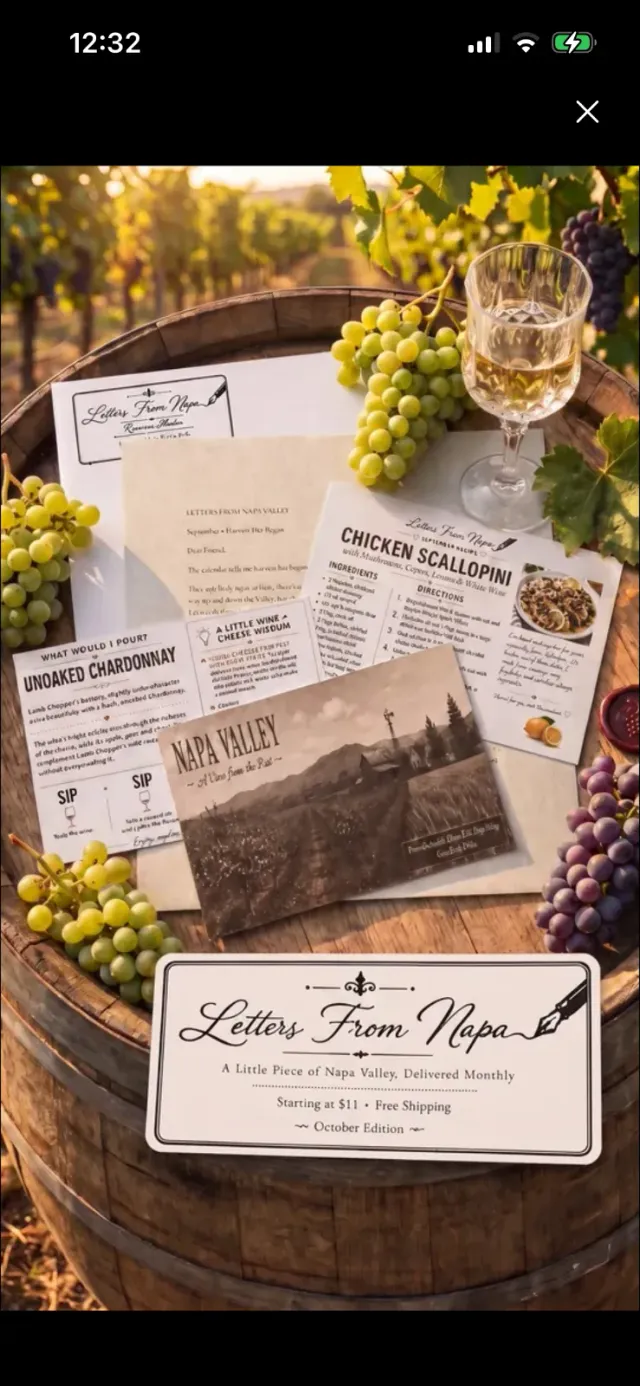 Letters From Napa