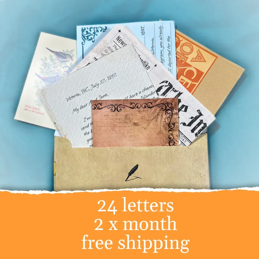 Tin Box Letters