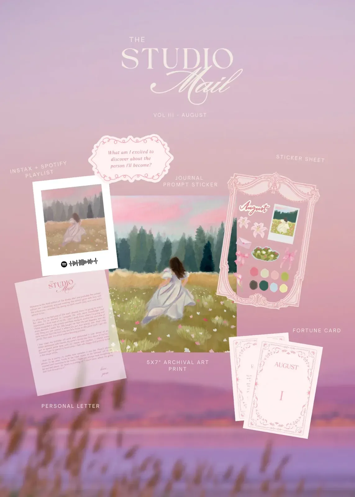 Fleurette Print Club: The Studio Mail 
