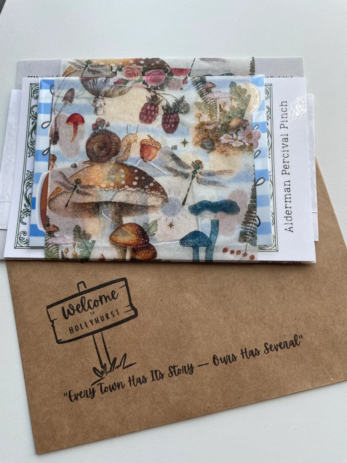 Fabled Fox & Quill Post ~ Hollyhurst Awaits