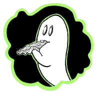 Glow in the Dark Zine Club logo