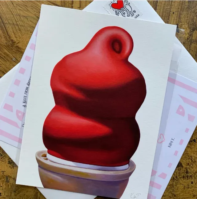 Ice Cream Art Print Club