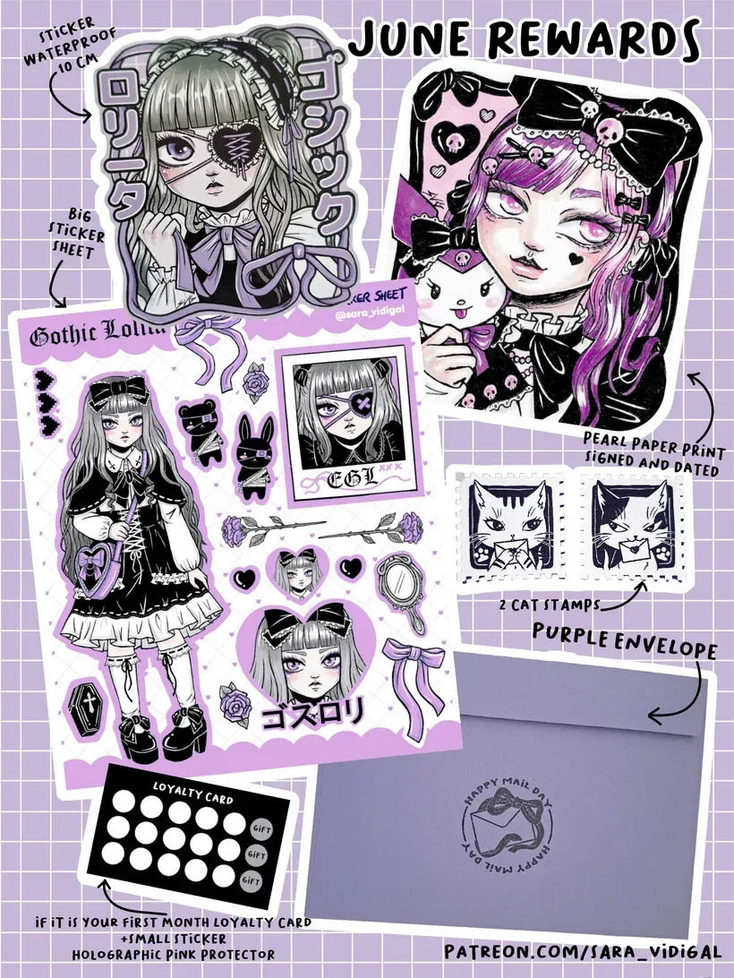 Dark Ribbon Mail Club
