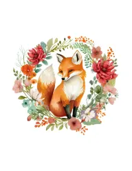 Fabled Fox & Quill Post ~ Hollyhurst Awaits logo