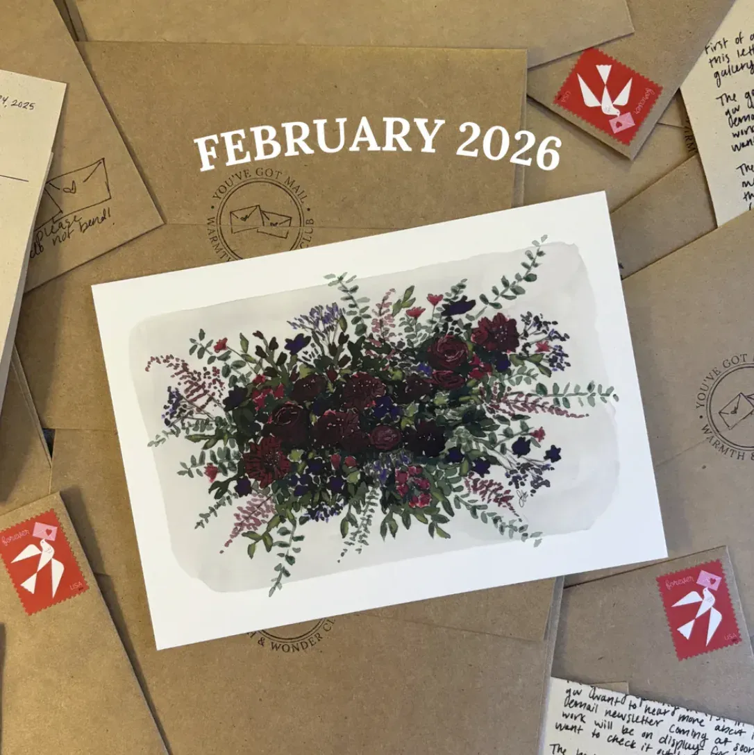 Warmth & Wonder Art Mail Club