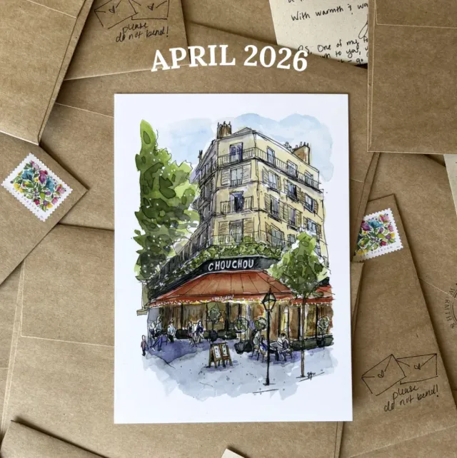 Warmth & Wonder Art Mail Club