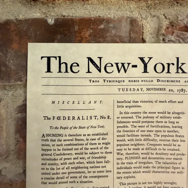 The Federalist Papers Weekly